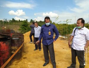 Komisi III DPRD Batam Sidak Lokasi Penimbunan Limbah di Rempang Cate