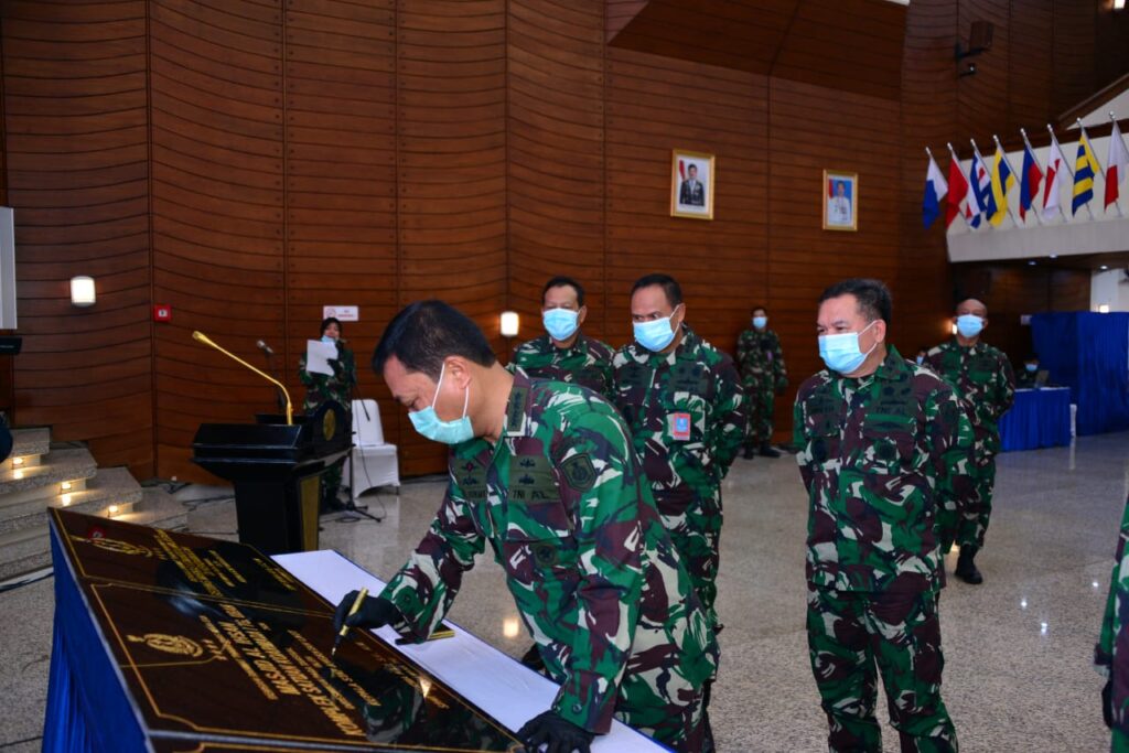 KSAL Resmikan Masjid Al Ihsan Komplek Koarmada I Tanjung Uban