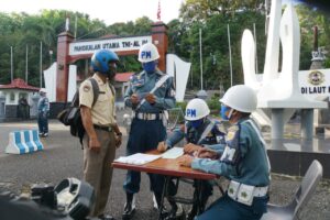 Tingkatkan Disiplin Prajurit dan PNS, Pomal Lantamal IV Tanjungpinang Gelar Operasi Gaktib TA 2020