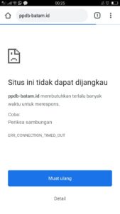 Link PPDB Tak Bisa Diakses, Begini Saran Kadisdik Batam