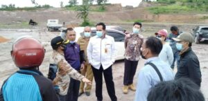 Komisi III DPRD Kota Batam Sidak Lokasi Longsor Tanjunguma, Minta Pengembang Bertanggungjawab