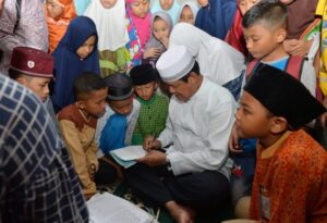 Isdianto Ajak Anak Disiplin dan Bersabar