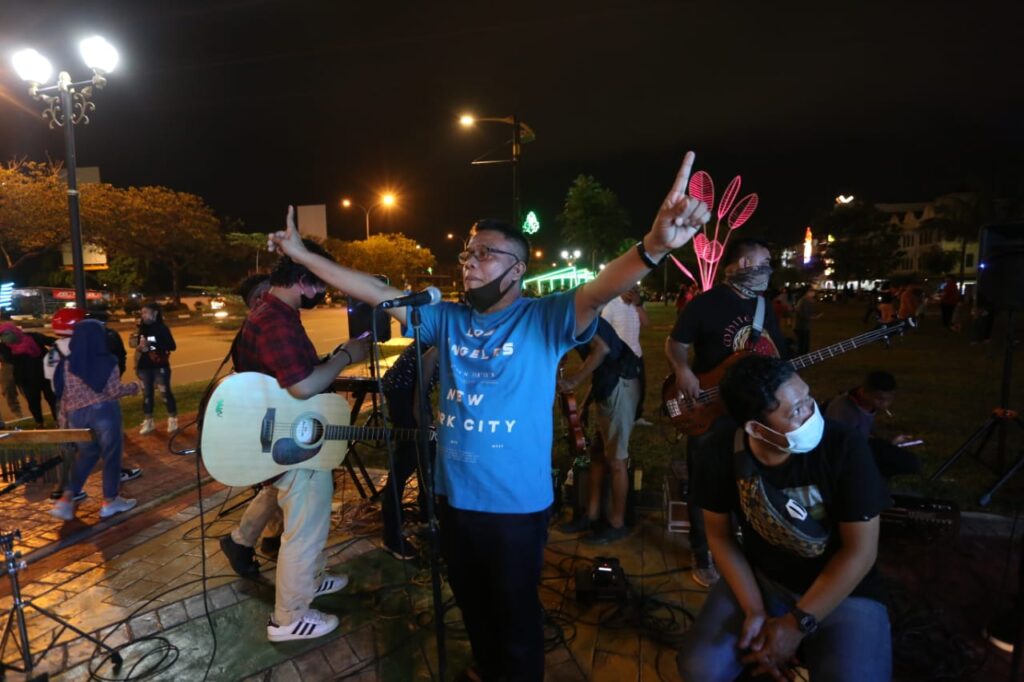 Disbudpar Batam inisasi Pertunjukan Musik Jalanan (Busker) Pertama di Batam