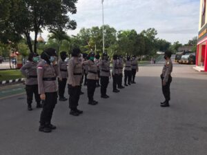 Tingkatkan Kemampuan, Polwan Polresta Barelang Latihan Negosiator
