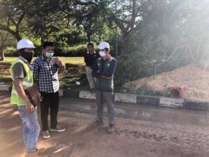 Tinjau Perbaikan Jalan Sudirman, Wako Batam : Struktur Harus Lebih Kuat Biar