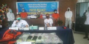 Simpan 10 Kilogram Sabu, BNNP Kepri Tangkap Tiga Kurir Narkoba di Batam