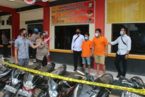 Polsek Batu Ampar Tangkap Pelaku Curanmor 10 TKP