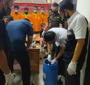 Polda Kepri Musnahkan 1,098 Gram Sabu Pengungkapan Dari Dua Kasus