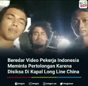 ABK Asal Indonesia Mengaku Disiksa di Kapal China, Videonya Beredar di Media Sosial
