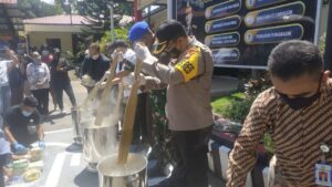 56,8 Kg Sabu dan 39.549 Pil Ekstasi Tangkapan TNI-Polri Dimusnahkan