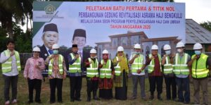 Tender Proyek Revitalisasi Gedung Asrama Haji Bengkulu Diduga Dimenangkan Kontraktor Bermasalah