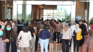 Soft Opening Batam Marriott Hotel Harbour Bay Abaikan Protokol Kesehatan Covid-19