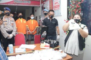 5,6 Kg Sabu Tangkapan Korpolairud Baharkam Polri Dimusnahkan