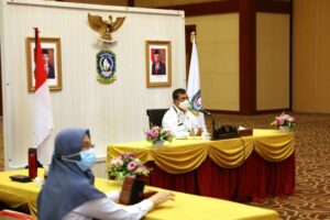 Secara Virtual, Arif Hadiri Penyerahan DIPA dan TKDD APBN 2021