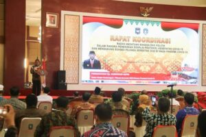 Hadiri Rakor Kesbangpol, Syamsul Bahrum : Pemko Batam Dukung Pilkada Sehat 2020