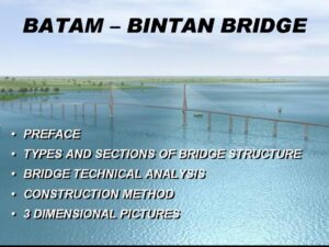 Jembatan Batam – Bintan Sepanjang 14 Km Mulai Dikerjakan Tahun 2021