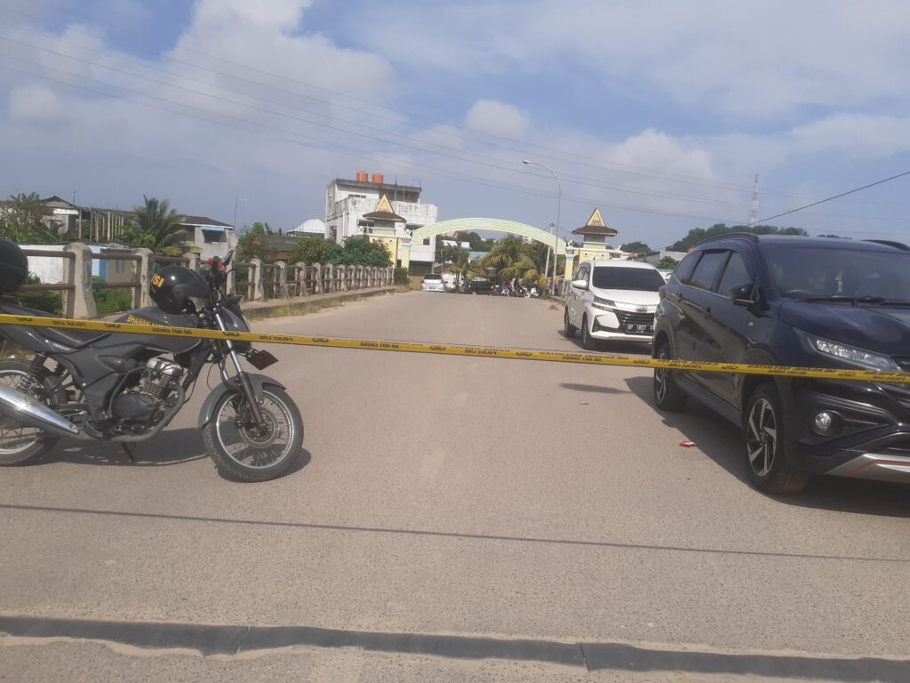 Polisi Gelar Rekonstruksi Pembunuhan Mandor Proyek di Bengkong, Jalan di Sekitar TKP Ditutup