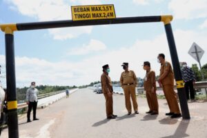 Kabar Gembira, Jembatan II Dompak Sudah Bisa Dilalui