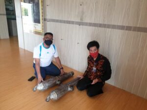 Meriam zaman Belanda Koleksi Terbaru Museum Batam Raja Ali Haji