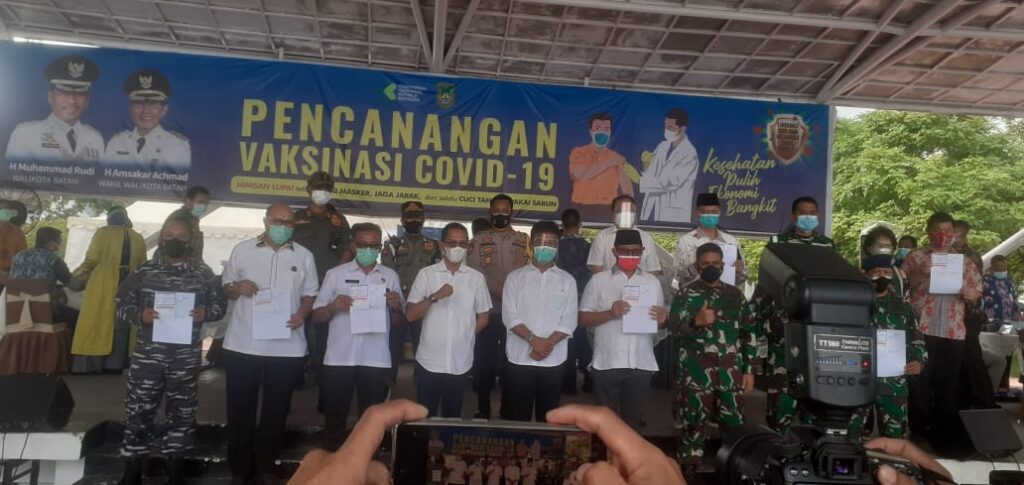 Tensi Darah Tinggi, Wako Batam Batal Disuntik Vaksin Covid-19