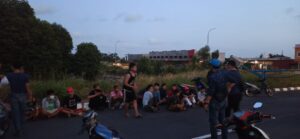 Polsek Bengkong Tertibkan Balapan Liar yang Resahkan Warga