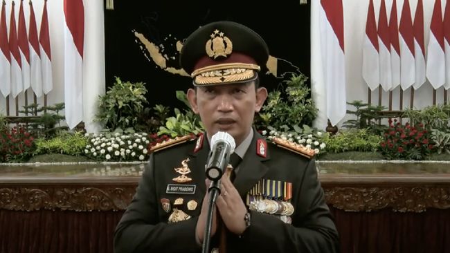 Kapolri Mutasi 37 Jenderal, ini Nama-namanya