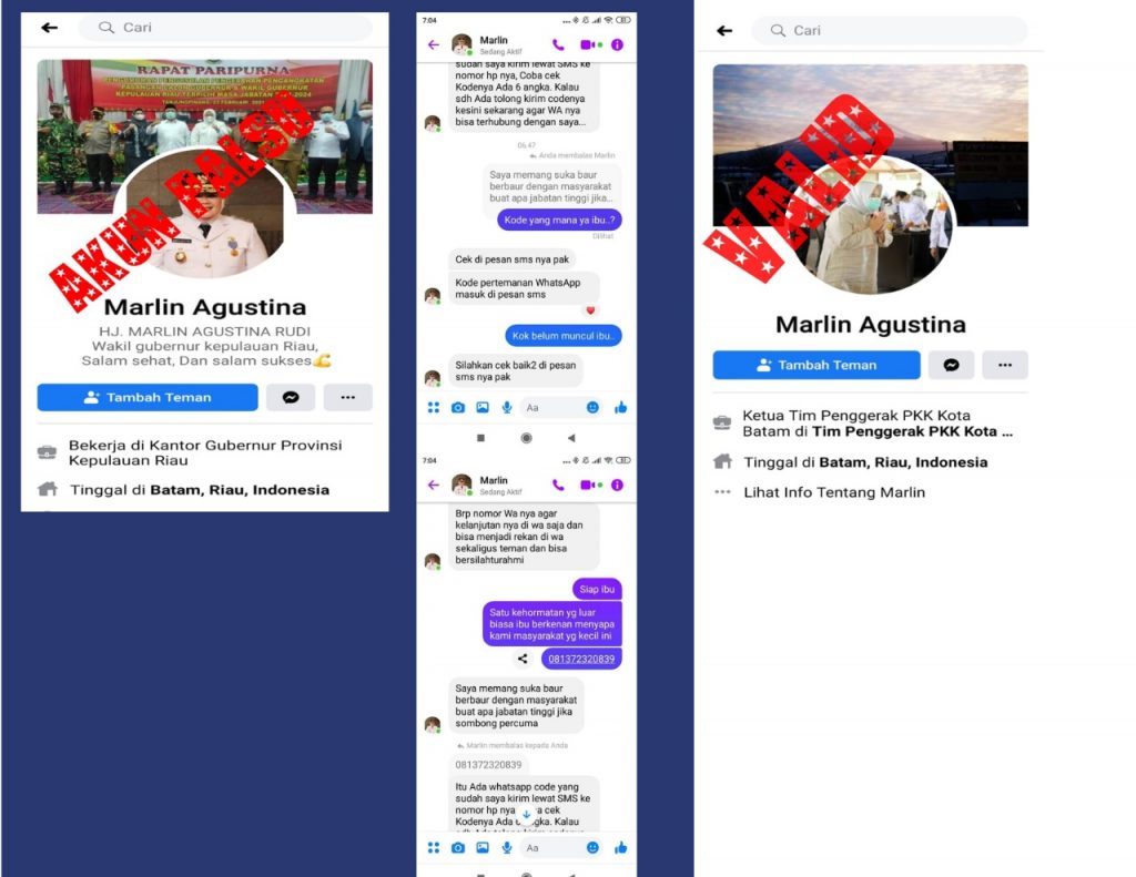 Akun FB Palsu Catut Nama Wagub Marlin, Warga Diminta Berhati-Hati