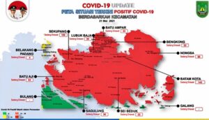 Covid-19 Mengganas, 9 Kecamatan di Batam Zona Merah