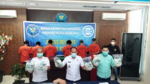 BNNP Kepri Gagalkan Penyelundupan 20 Kg Sabu dari Malaysia, Enam Pelaku Ditangkap