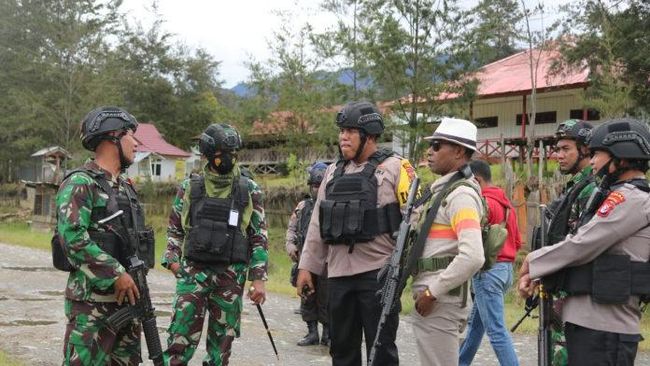 Baku Tembak dengan TNI-Polri, Dua Orang KKB Papua Tewas