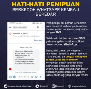 Dapat Pesan ini dari WhatsApp, Jangan Diklik Bisa Dirampok!