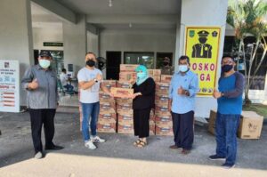 PT Wings Bantu Pasien Covid-19 di Asrama Haji