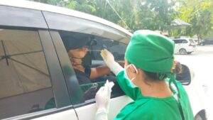 Pelayanan Covid Test Drive Thru Kini Hadir Didepan La Kopi Tiban Center