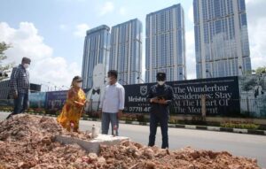 Pemko Batam Pasang PJU di Jalan Laksamana Bintan