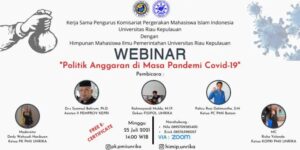 Besok, PK PMII UNRIKA dan HIMIP Gelar Webinar, ini Temanya