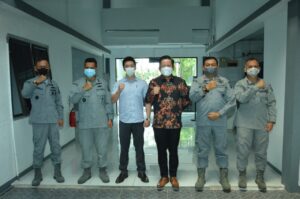 Zona Maritim Barat Terima Kunjungan Konsulat Jenderal Singapura Bahas Keamanan Laut Perbatasan