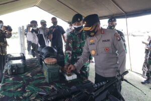 Tingkatkan Sinergitas, Kapolda Kepri Berkunjung Ke Yonif Raider Khusus 136/TS