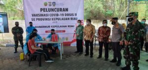 Luncurkan Vaksin Dosis II Se-Kepri, Gubernur Ansar: Sukseskan Secara Massal dan Masif