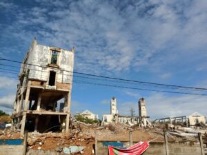 Pembongkaran Pasar Induk Jodoh, 4 Bangunan Masih Berdiri Kokoh, ini Penjelasan Gustian Riau