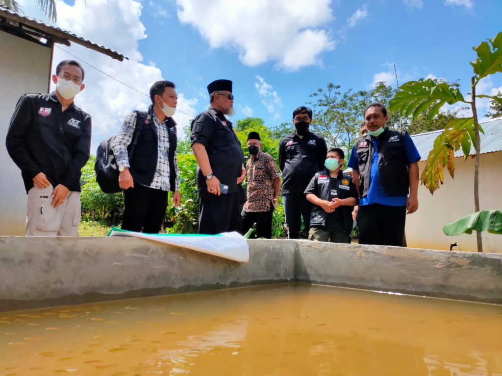 ACT Kepri Resmikan Sumur Wakaf Pondok Pesantren SPMAA Bintan