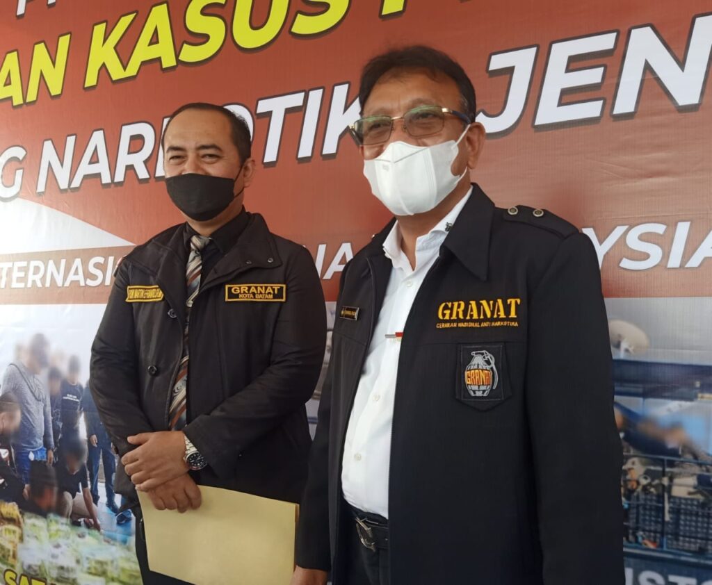 Granat Kepri Apresiasi Pengungkapan Kasus Sabu 107 Kilogram Kolaborasi Polresta Barelang dan DJBC Kepri