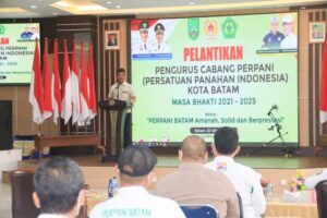 Dihadapan Pengurus Cabang Perpani, Wako Batam: Jangan Ragu untuk Maju