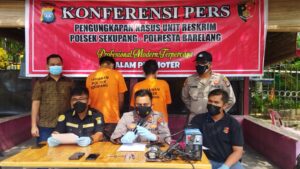 Polsek Sekupang Ringkus Pelaku Curanmor Spesialis Motor Metik