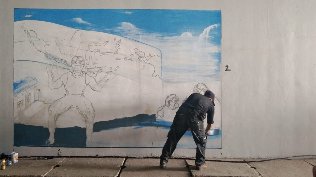 20 Perserta Ikuti Festival Mural di Terowongan Pelita Batam