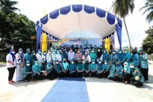 Wawako Amsakar Luncurkan Bank Sampah Kecamatan Lubuk Baja