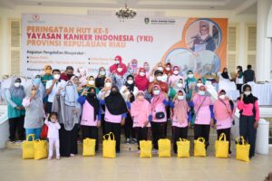 Peringati HUT ke-5, YKI Kepri Gelar Senam Sehat dan Pemeriksaan Kesehatan Gratis