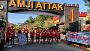 Brimob Polda Kepri Gelar Virtual Run Jelang HUT Gegana Ke-47