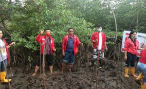 PSI Kota Batam Tanam 1000 Pohon Mangrove di Sei Beduk