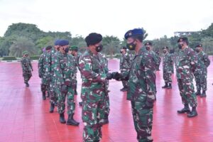 Panglima TNI Terima Laporan Korps Kenaikan Pangkat 40 Perwira Tinggi