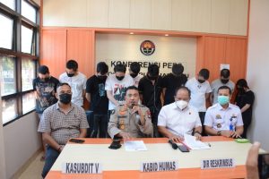 Ditreskrimsus Polda Kepri Ringkus 10 WNA Pelaku Penipuan dan Penggelapan dengan Modus Phone Seks